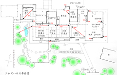 間取り・電源図(クリックで拡大できます)